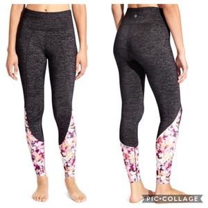 EUC Athleta High-Rise Petal Chaturanga Leggings